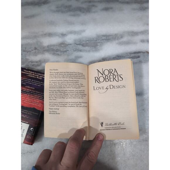 Nora Roberts Paperback Bundle: Entranced, Loving Jack & Best Laid Plans - Picture 5 of 9
